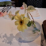 アロマティコ - テーブルのお花