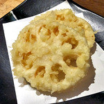 天ぷら処 こさか - 大口蓮根の天ぷら（２０１４年１１月）