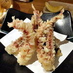 天ぷら処 こさか - いか下足の天ぷら（２０１４年１１月）