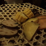 九戸茶語 - 蒸野菜盛り合わせ