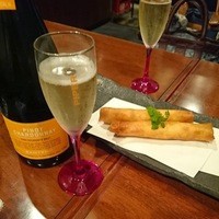 八お野 - ★栗と銀杏と海老の揚げ春巻き(季節限定)