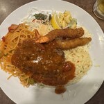 洋食ふくもと - スペシャルトルコライス