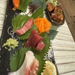 旬の鮮魚と日本酒 作 - 