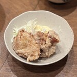 麺屋 栩羚廚 壬生本店 - 旨塩唐揚セット（ご飯は小、中、大から選択）