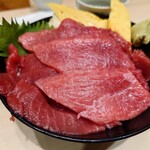 魚力海鮮寿司 イートーブ店 - 3種のまぐろ丼