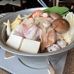 ちゃんこ霧島 - 着席前にセットすみ