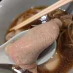 中華そば しば田 - 肩ロースでしょうか。