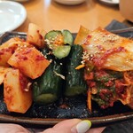 たけし - キムチ３種盛り