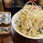 こいけのいえけい - ネギチャーご飯400円。辛味はブラックペッパー。