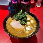 ラーメン 厚木家 - ラーメン、うずらの卵(全部普通)