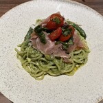 高木珈琲 - ハモンセラーノのジェノベーゼ1,518円(税込み)