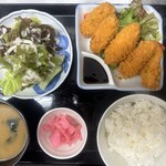カキフライ定食
