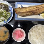 ホッケ焼き定食