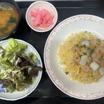 海鮮チャーハン定食