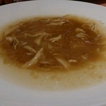 コースのフカヒレ麺　2014.10