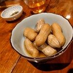 江戸東京和膳 澄 - おおまさりの茹で落花生