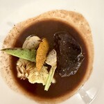 Bistro Mon. Chemin - 信州牛スネ肉の赤ワイン煮込み、ブルゴーニュ風