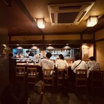 海鮮居酒屋 れん - カウンター良さげ