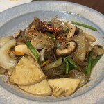 韓国料理 イチサン - 油カスチャプチェ