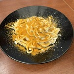 Trattoria Monolito - カラスミとシラスのリングイネ