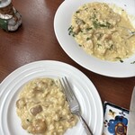 Trattoria Monolito - 栗とポルチーニ茸のリゾット(季節限定)