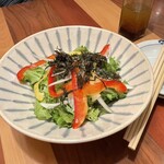 石はら - 有機野菜サラダ 810円