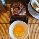 煮干中華 つなぐ - サイドメニュー✨　和牛せいろご飯✨