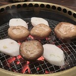焼肉みずの - 椎茸　長芋