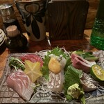 まーちぬ家 - 刺身盛り