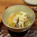 水づき - 地鶏とスッポンのWスープ