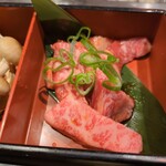 米沢牛炭火焼肉 上杉 - カルビ焼肉ランチ