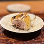 水づき - 雌の淡海地鶏の骨付きもも肉