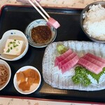 てんぺい - 中トロ刺身定食 1400円