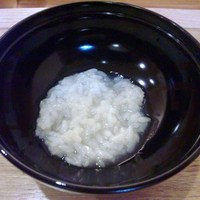 鮨処 石ばし - 酢飯のお粥　絶妙な味付けで、今からの料理に期待が膨らむ一品です