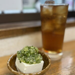 魚がし 福ちゃん - このきゅうりのタレがめちゃくちゃ美味しかった。