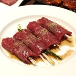 焼肉USON - ネギの香ばしさが最高です。