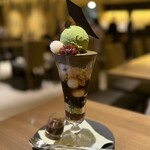 パティスリー＆カフェ デリーモ - ■黒抹茶ショコラ（パフェ） ￥1.680