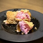 パティスリー＆カフェ デリーモ - セットのおいなり・断面