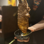 焼肉USON - 大判サーロイン焼いたら