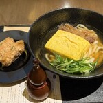 パティスリー＆カフェ デリーモ - ■だし巻きうどん おいなり付き ￥1.480