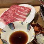 米清あら川 - 牛肉しゃぶしゃぶ