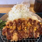 ゆうたく - ろーすかつ からし·ソースがけ