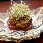 銀座 虎あら - 千葉県産のもち鰹のお刺身