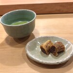 銀座 虎あら - 虎巻きとお抹茶