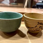 銀座 虎あら - 器はお店の名を冠した「虎」が関連しています