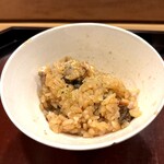 銀座 虎あら - うなぎご飯　3杯目