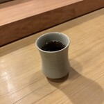 銀座 虎あら - 最後はお番茶