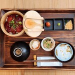 発酵食堂やぎさわ - まぐろ漬けご飯