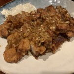 地鶏と海鮮 ふじ田 赤坂本店 - 油淋鶏