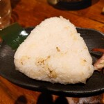 江戸東京和膳 澄 - 百合根、白ごまなどが入ったおむすび